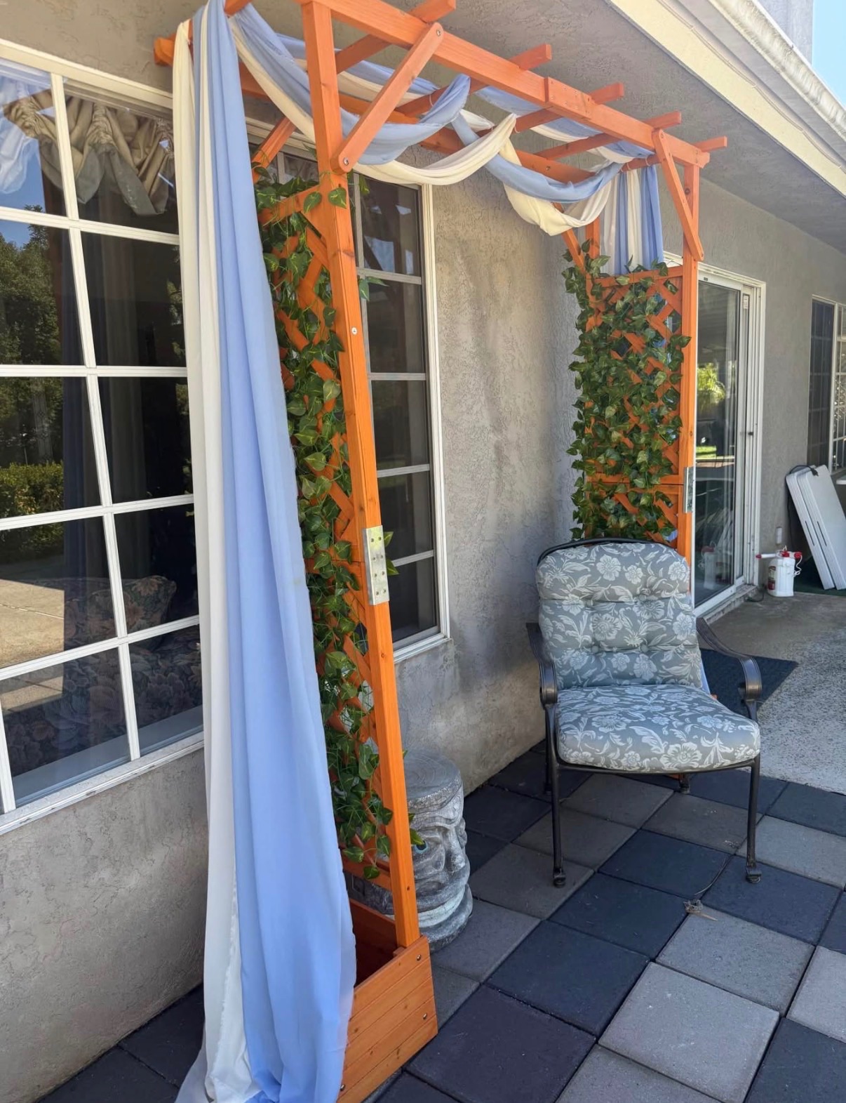🤍🦋 BEAUTIFUL WOODEN WEDDING ARCH 🌿💍✨ - Décor & Styling rental - in santee
